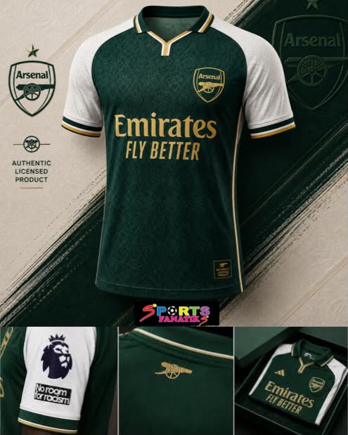 Arsenal Jersey Training Kit Kenya 26/27